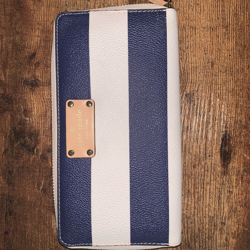 Kate Spade Striped Wallet